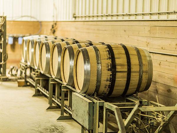 Barrels go through a thorough quality control process before hooping and sanding